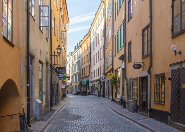Old Town Stockholm Photo by Jakob Dahlin