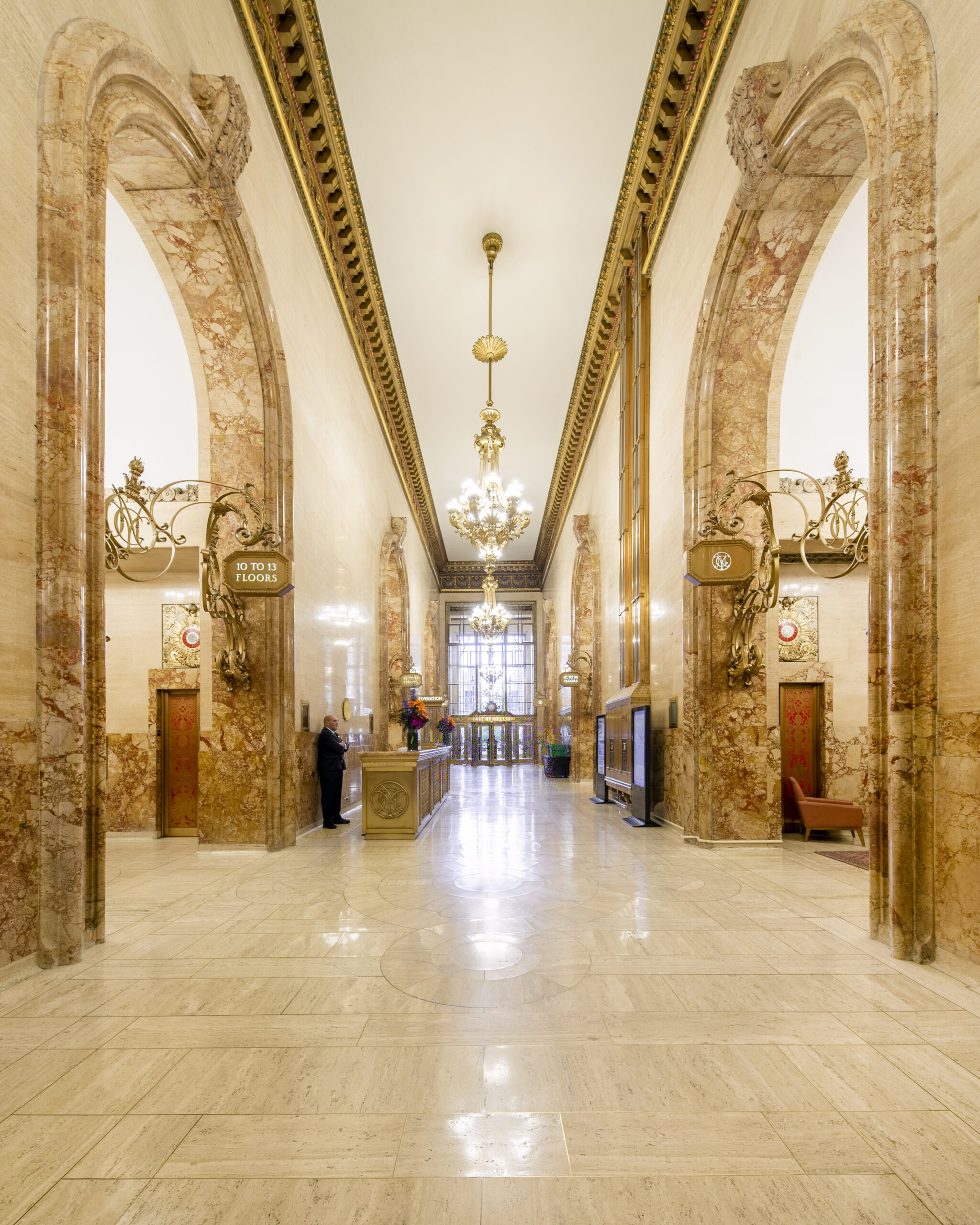 ￼Architecture photography by Jakob Dahlin The Helmsley Building Lobby New York City