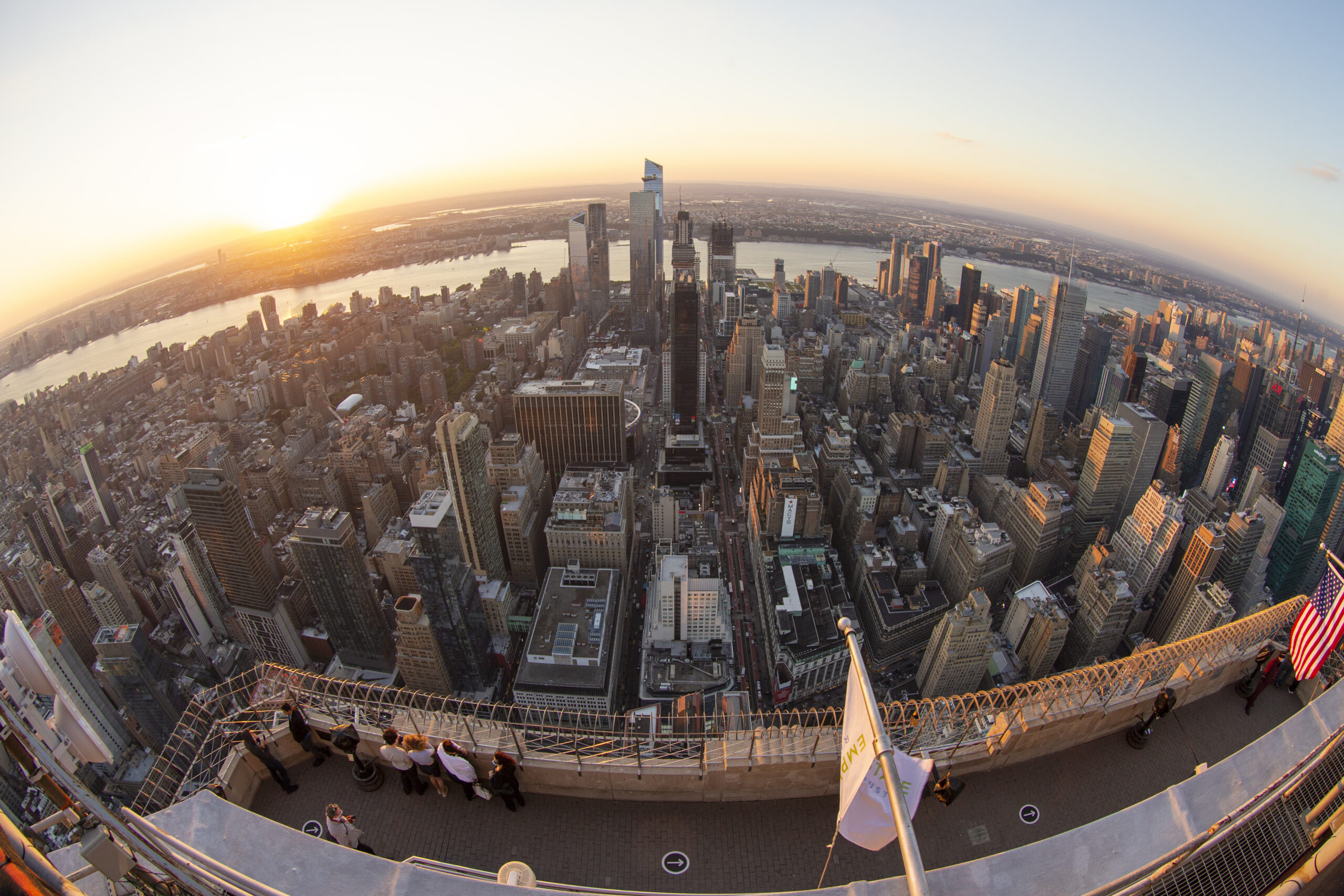 Empire state building view